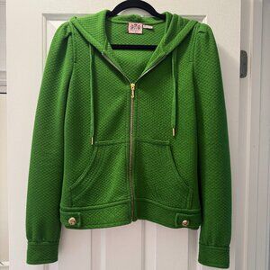 Juicy Couture Quilted Zip Jacket, Size: L